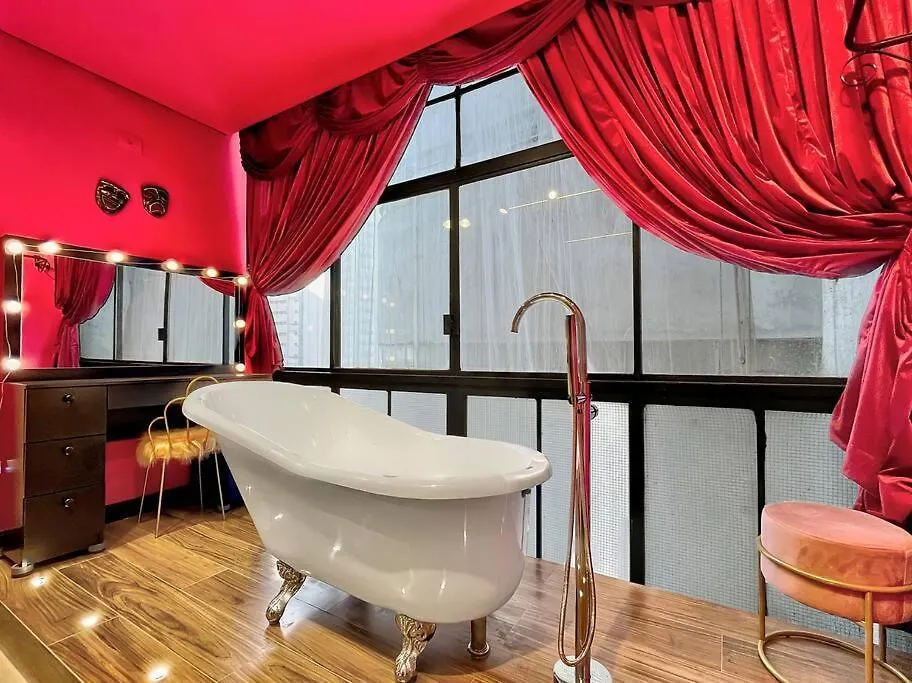Apartment Copan Ac Private Spa Romantic Arts Sao Paulo